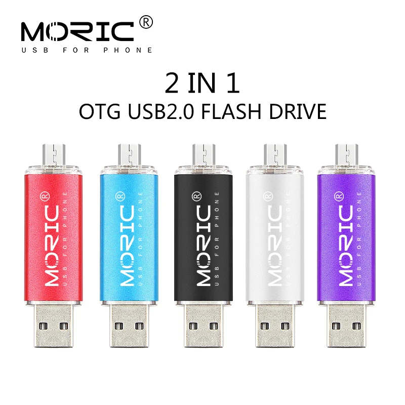 Best USB Flash Drive for Android Smart Phone 64GB pendrive 32GB OTG pen drive Metal memory stick 16GB cle usb free shipping | Компьютеры и