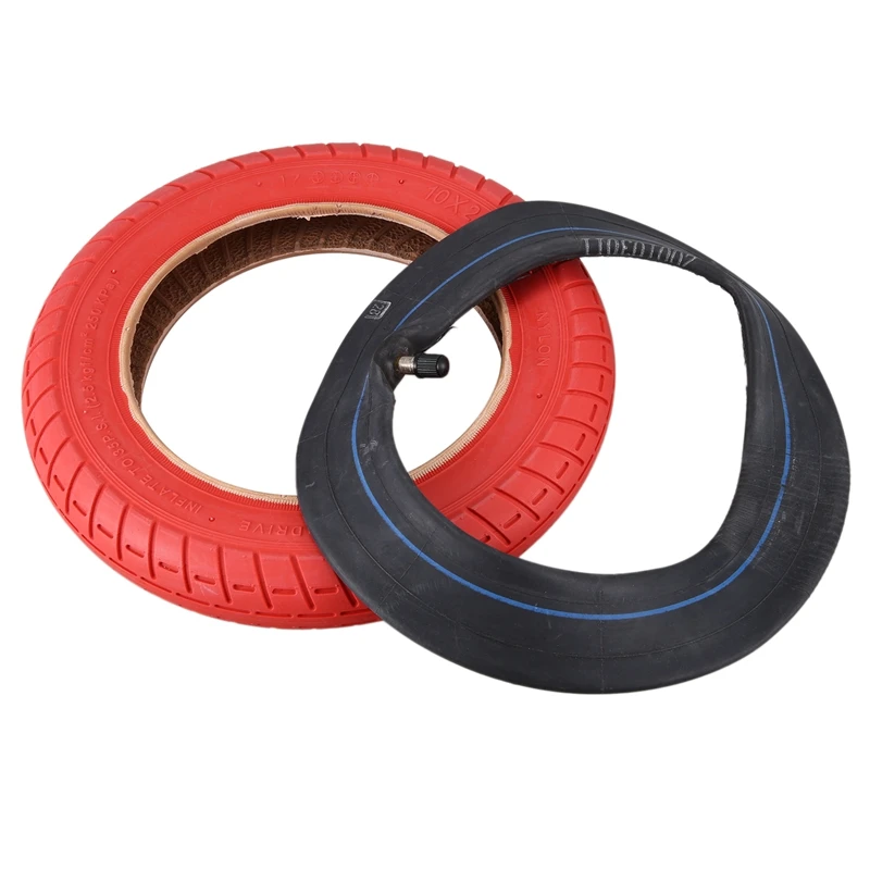 Electric Scooter 10Inch Tires for Xiaomi M365 Pro Upgraded Inflation Outer Tyres Thicken Camara Wheel Tyre | Автомобили и