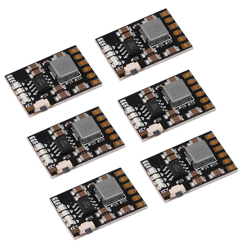 6 шт 2A 5V заряда-разряда встроенного модуля 3 7 V 4 2 для 18650 Литий Батарея НАДУВА
