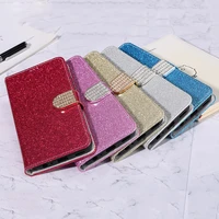 Glitter Diamond Flip Leather Wallet Phone Case For Motorola Moto G31 G41 G51 G71 G200 Plus Play Power phone cover