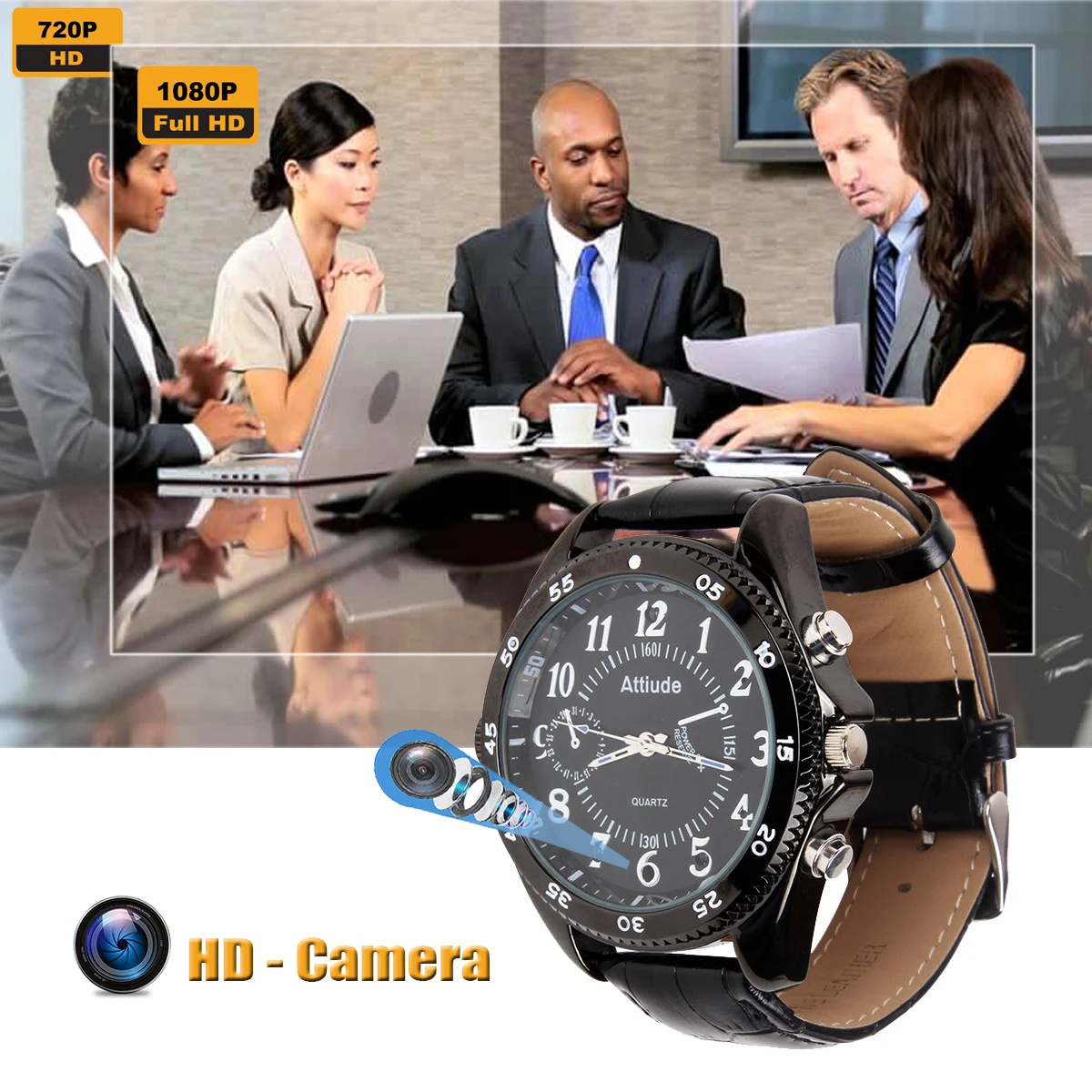 HD 1080P Video Recorder Mini Camera Watch with Cameras Voice Recorder Micro Camcorder Action Cam Night Vision Sports Lens Men images - 6