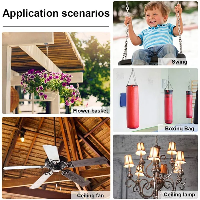 

5 Pcs Stainless Steel Up Hook, Ceiling Hook Wall Cabinet Towel/Coat Hook Three Fork Hook, Home Decoration Up Hook