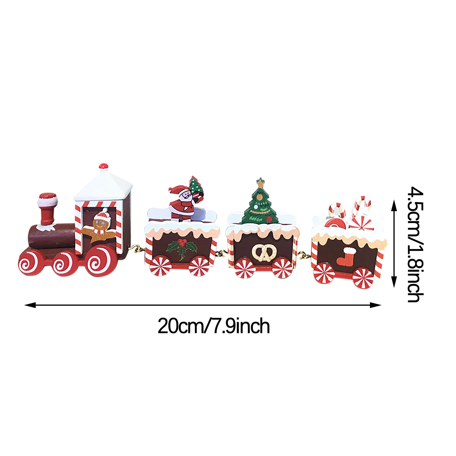 

Car Toys Christmas Four Festival Train Wooden Train Christmas Gift Decoration Ornaments Car Model Toy For Boy Toys Educational