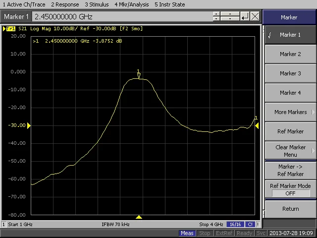 2 4 GHZ Microstrip Bandpass Filter | Электроника