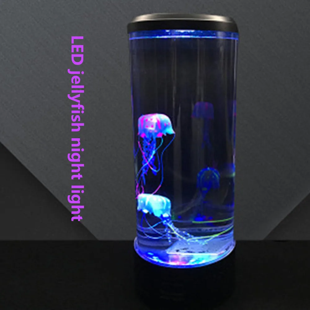 Светодиодный прикроватный светильник с Медузой и настроением фантазийный