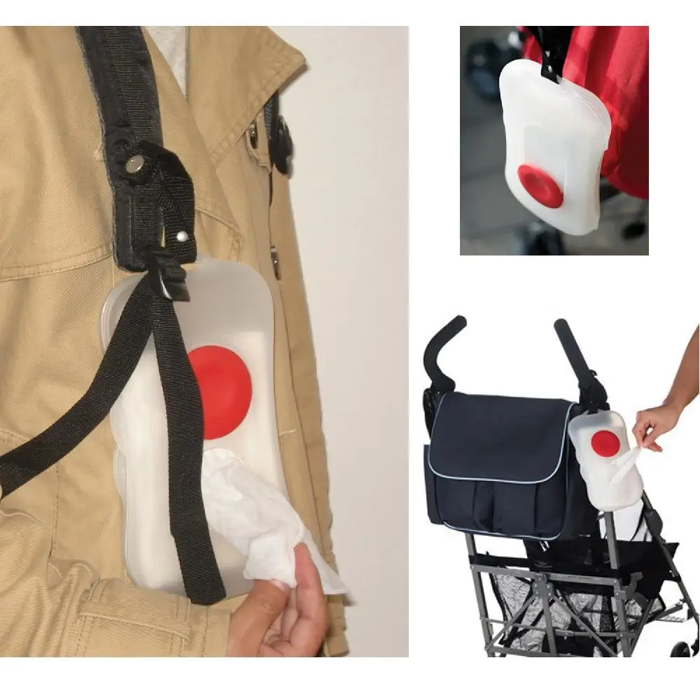 Новый детский Дорожный Чехол для протирания детские влажные салфетки коробка