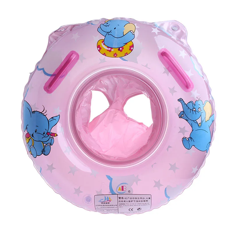

Baby Kid Inflatable Swimming Ring Handle Seat Float Ring Raft Chair Swimming Toy New Dropship