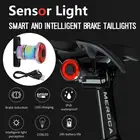 Задний Фонарь велосипедный MEROCA, перезаряжаемый, водонепроницаемый, IPX6