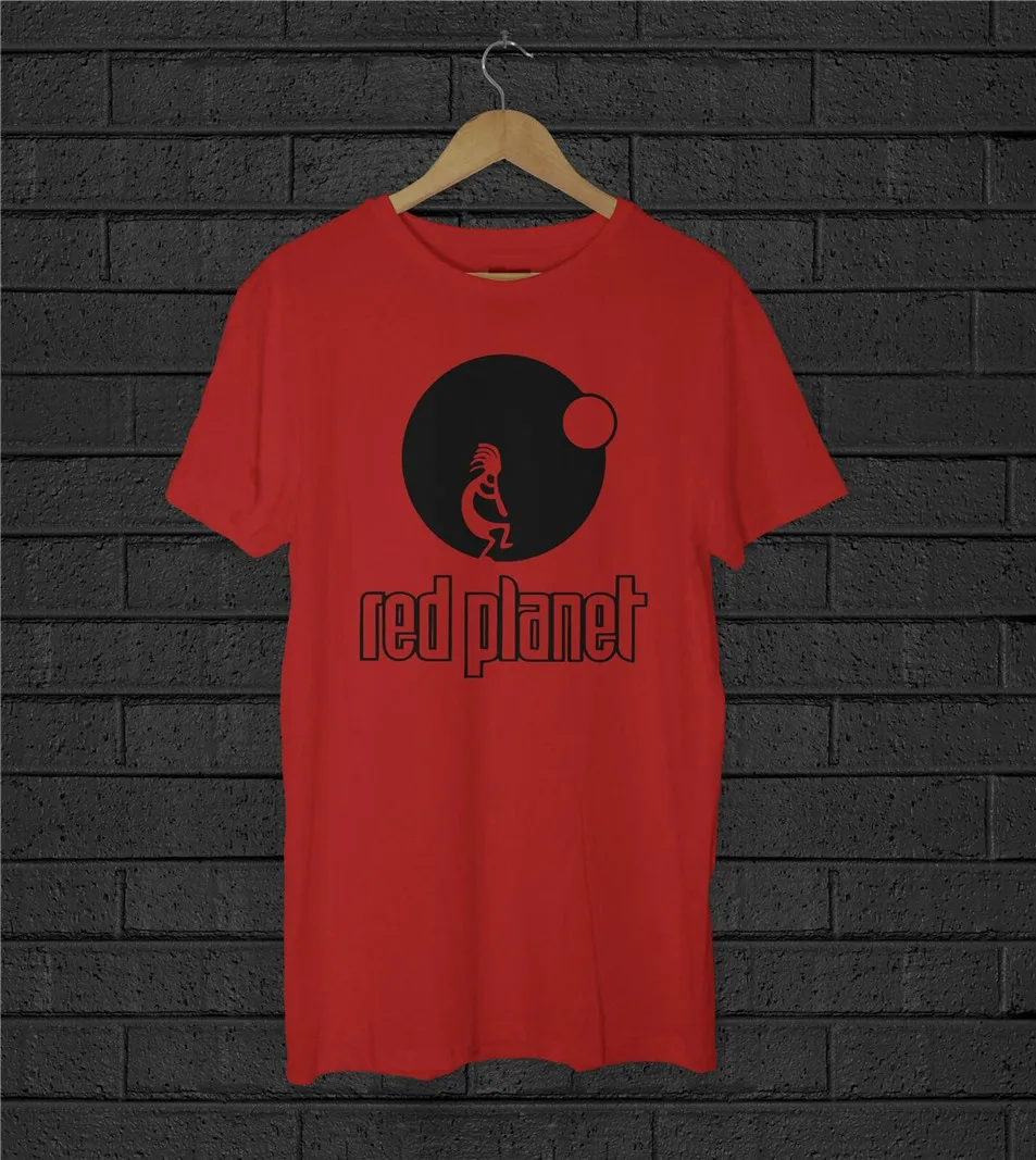 Red Planet Records Футболка-Detroit Techno Acid House подземное сопротивление для молодежи среднего возраста старый футболка