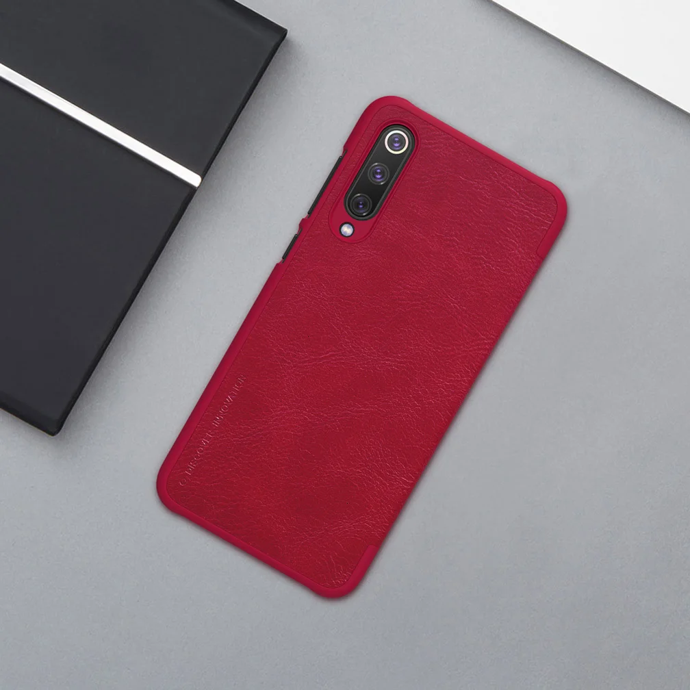 Для Xiaomi Mi 9 SE чехол s Nillkin smart wake up Qin Series кошелек Флип кожаный чехол защитный чехол для Xiaomi Mi 9 SE чехол