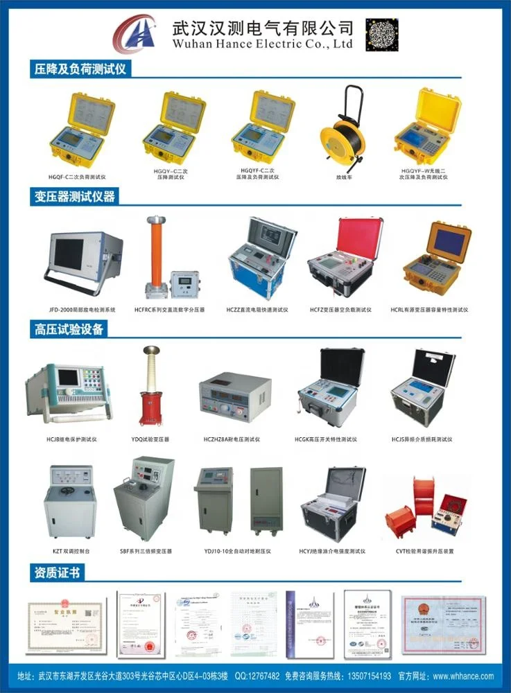 

Secondary Current Relay Injection Tester Testing Equipment