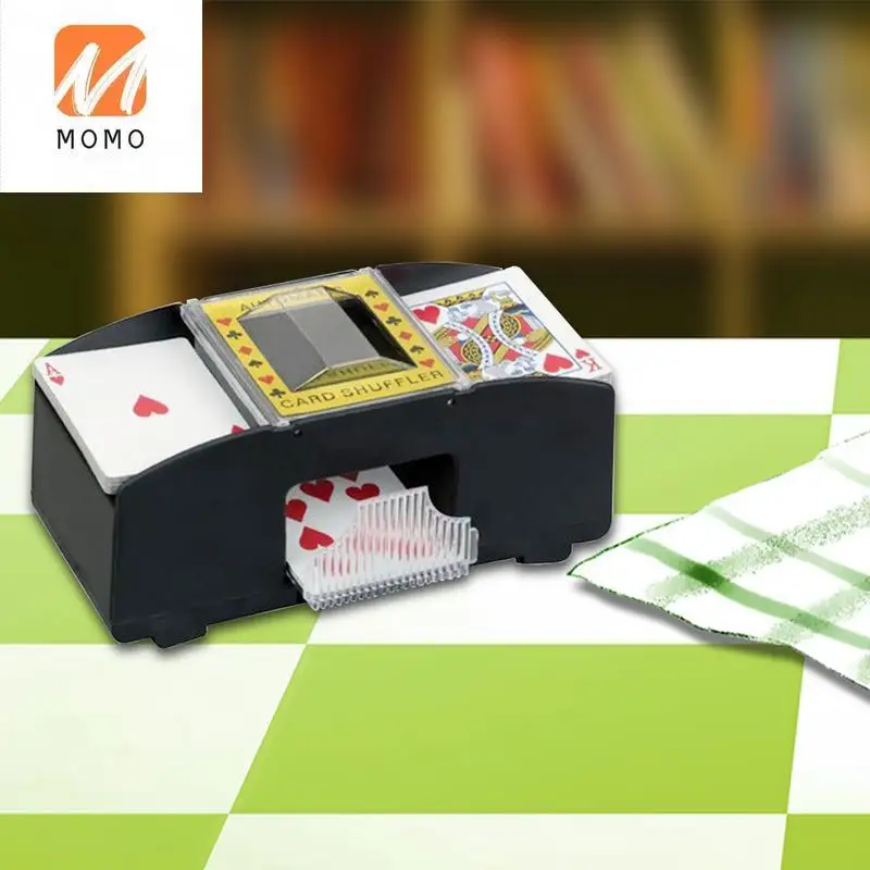 

Wood Board Game Poker Playing Cards Wooden Electric Automatic Shuffler 0-30 Minutes Suitable For The Number Of Junior Players