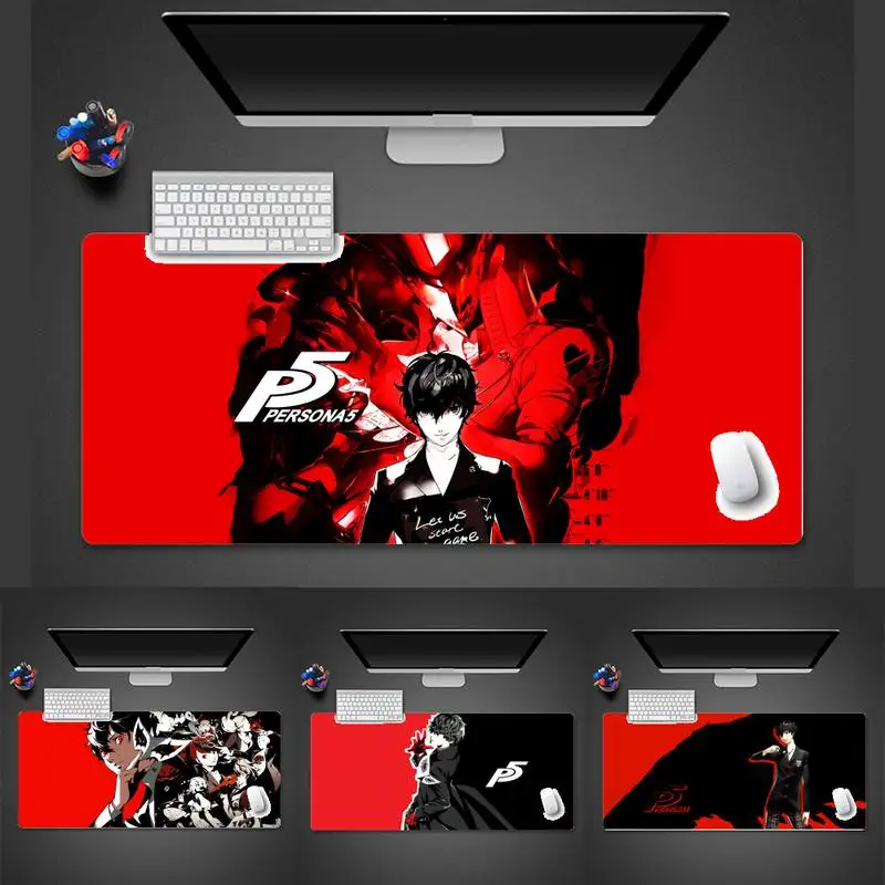 

persona Beautiful Anime Mouse Mat X XL XXL Non-slip Cushion Thickness 2mm