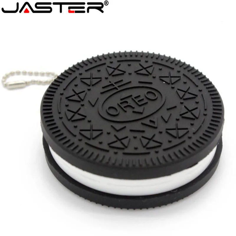 JASTER 2020 Hot fashion Cartoon Oreo Rotating Cookies USB Flash Drives 2.0 4GB 8GB 16GB 32GB 64GB gift Memory Stick | Компьютеры и