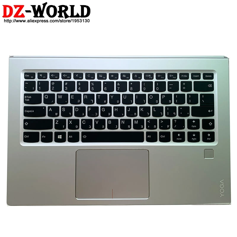 Новый верхний чехол для телефона Русская клавиатура с подсветкой Сенсорная панель FPR для Lenovo Ideapad Yoga 910-13IKB ноутбук с крышкой 5CB0M35087
