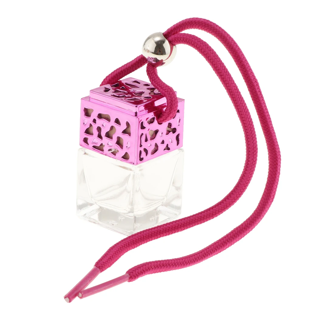 20pcs Refillable Empty Perfume Bottle Car Hanging Pendant Air Freshener Mini Diffuser for car indoor hanging decorative ornament |