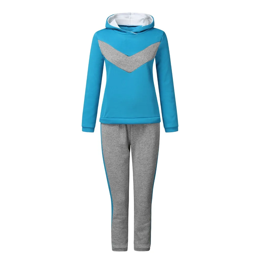 Женский Повседневный Спортивный костюм Классическая Толстовка с длинным