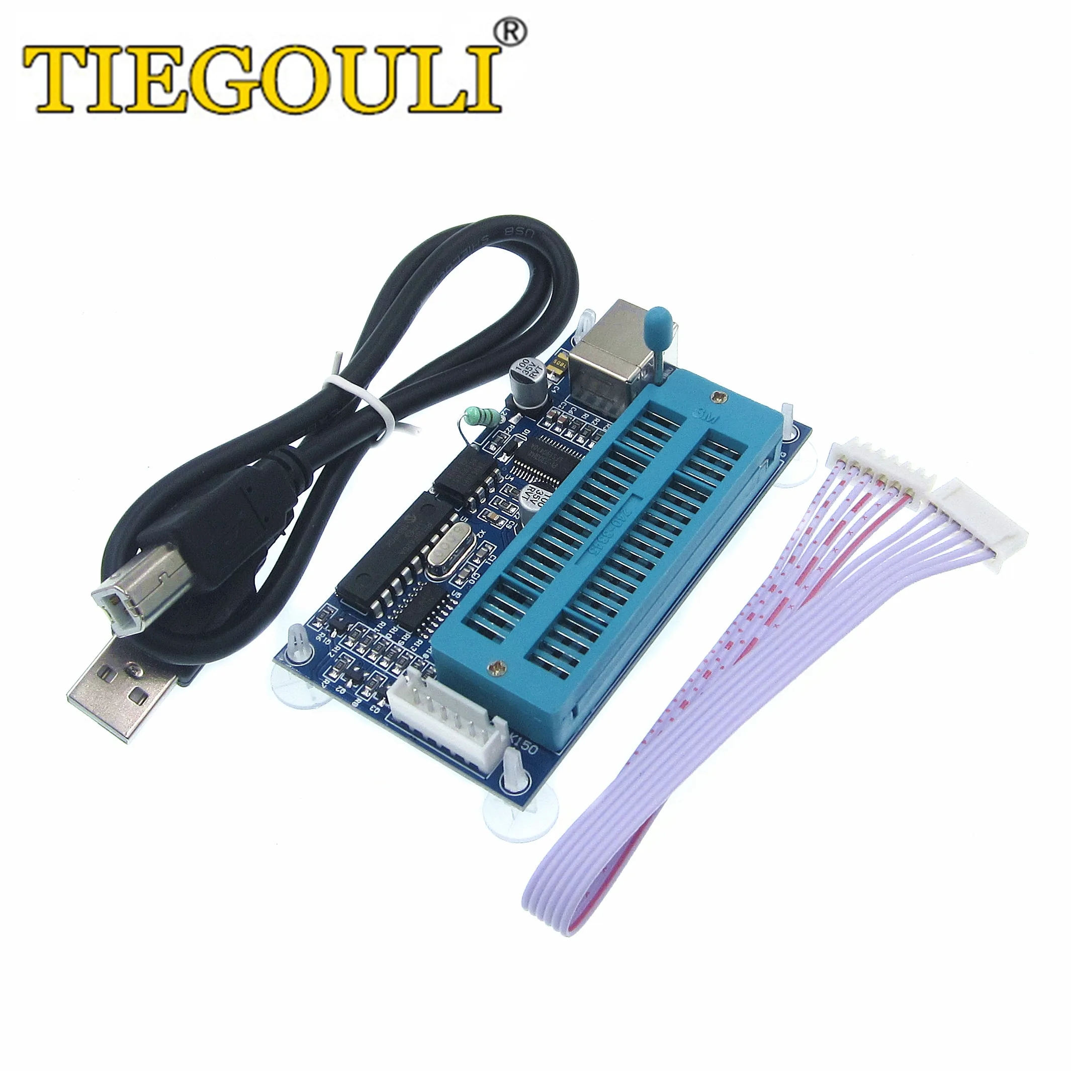 Программатор PIC K150 ICSP, 10 комплектов, автоматическое программирование USB, разработка микроконтроллера + USB ICSP кабель 3237