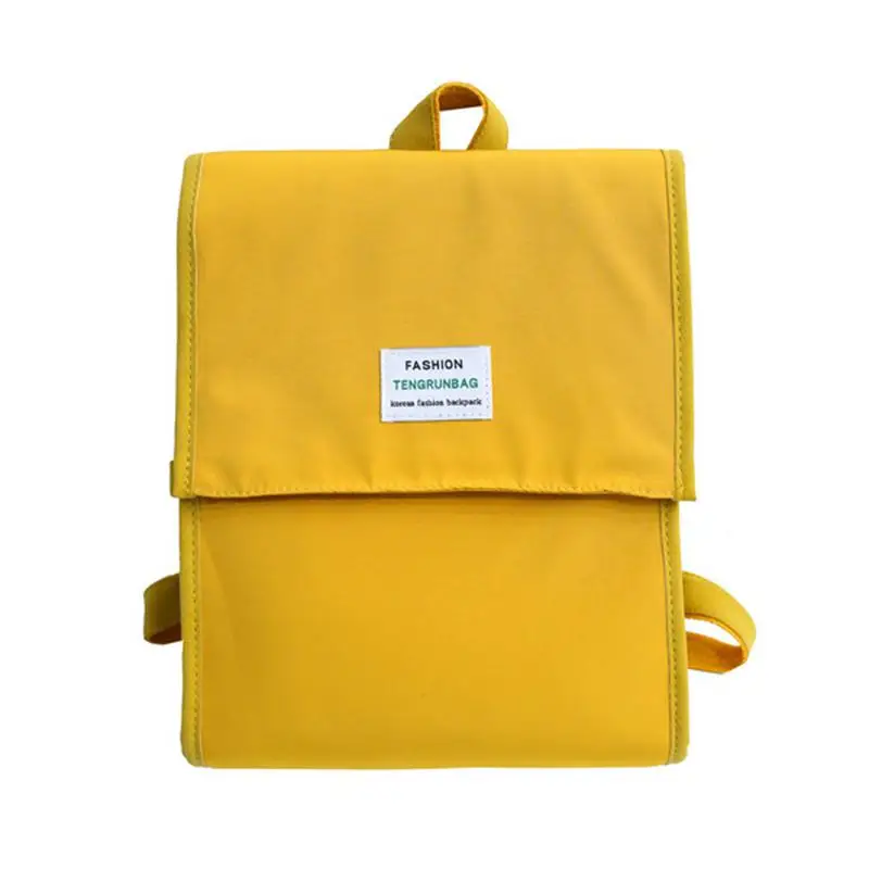 Yellow Модный рюкзак, водонепроницаемый Женский нейлоновый рюкзак Mochilas, женская сумка через плечо, несколько рюкзаков, рюкзак для подростков - Цвет: Yellow