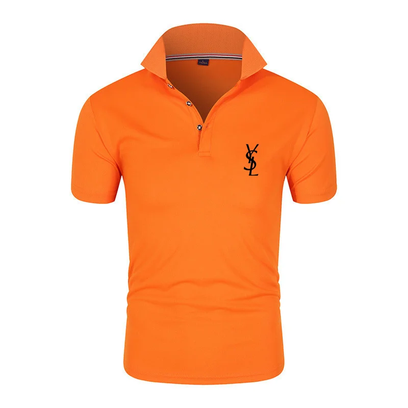 

Summer new men's Polo shirt fashion shirt Polo Homme oversized business short-sleeved fashion casual men and women street style