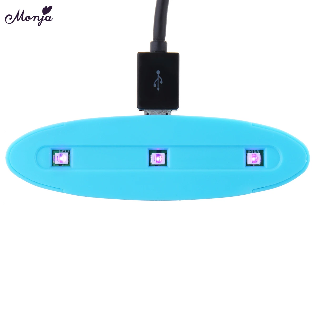 Monja 3W Multifunction Nail Art Portable Mini USB Gel Polish Light Dryer PC &amp ABS UV LED Curing Lamp Manicure Tool | Красота и