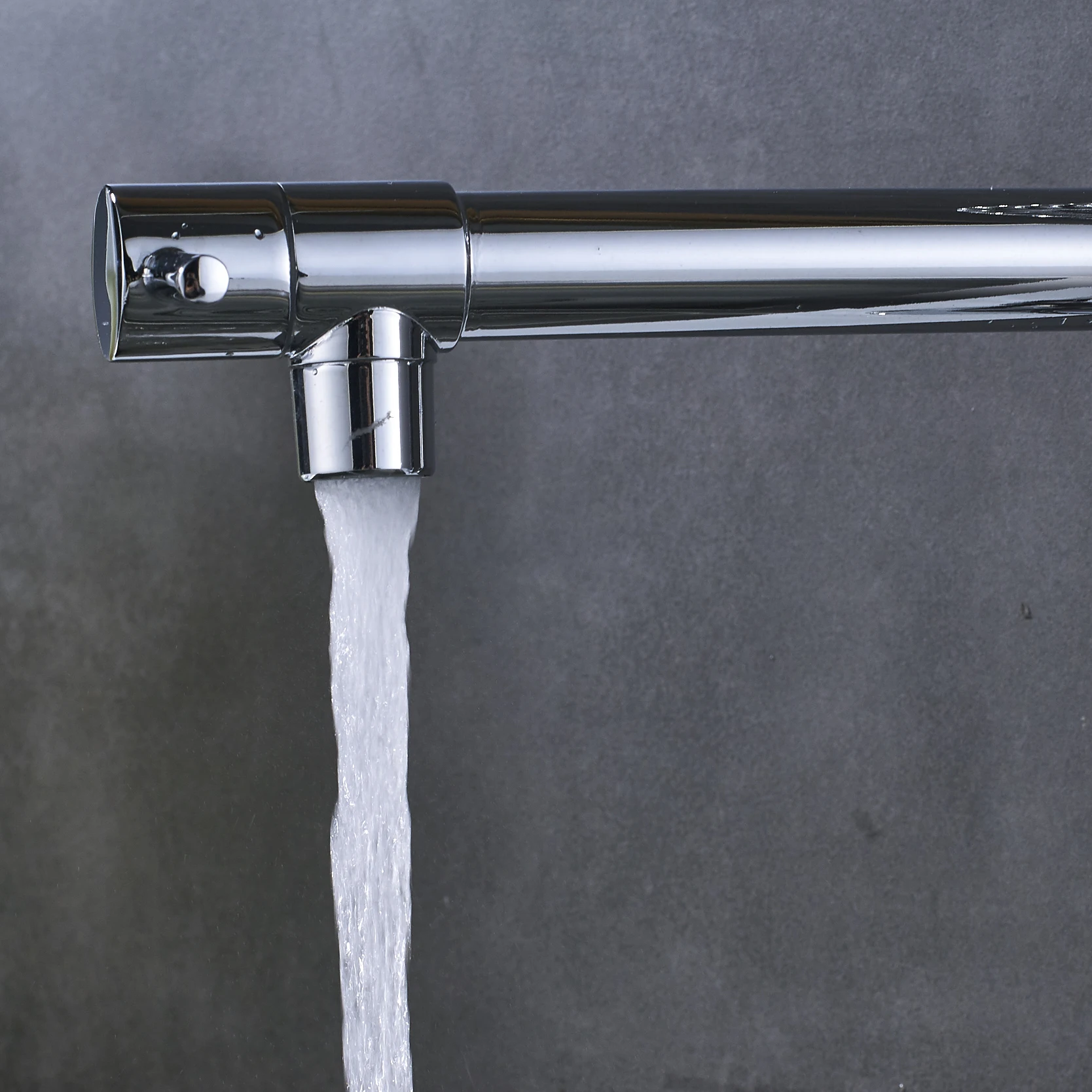 Светодиодный изменяющий цвет кухонный кран смеситель пружина для крана