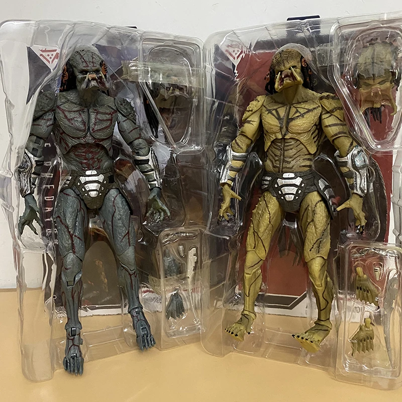

NECA Armored Assassin Ultimate Fugitive Predator Figure Unmasked PVC Action Figure Collectible Model Toy