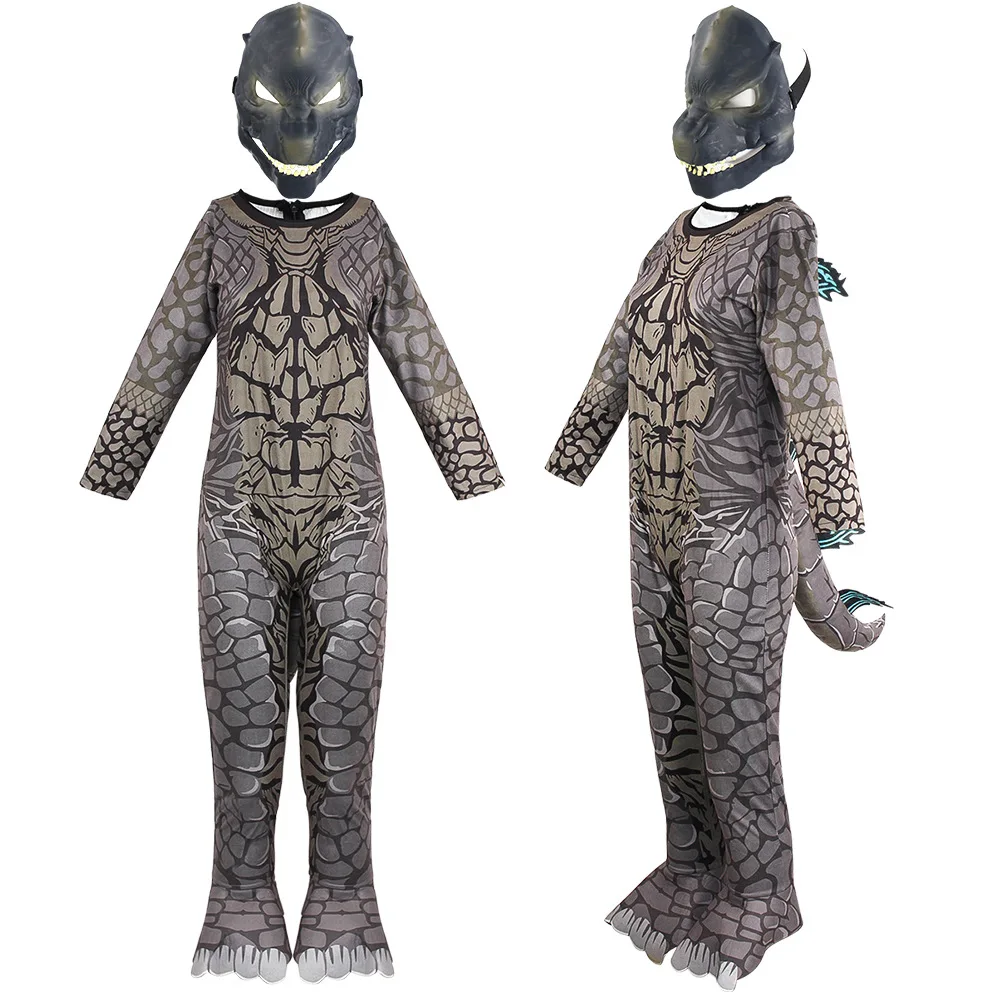 Костюм динозавра для косплея Детский боевой комбинезон Карнавальная одежда