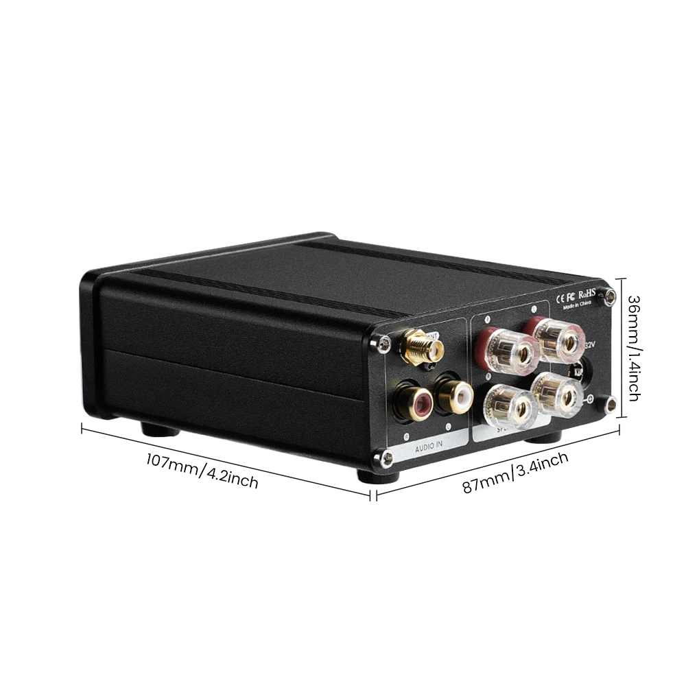 Усилитель AIYIMA TPA3221 Bluetooth 5 0 стерео цифровой усилитель мощности QCC3034 звуковой
