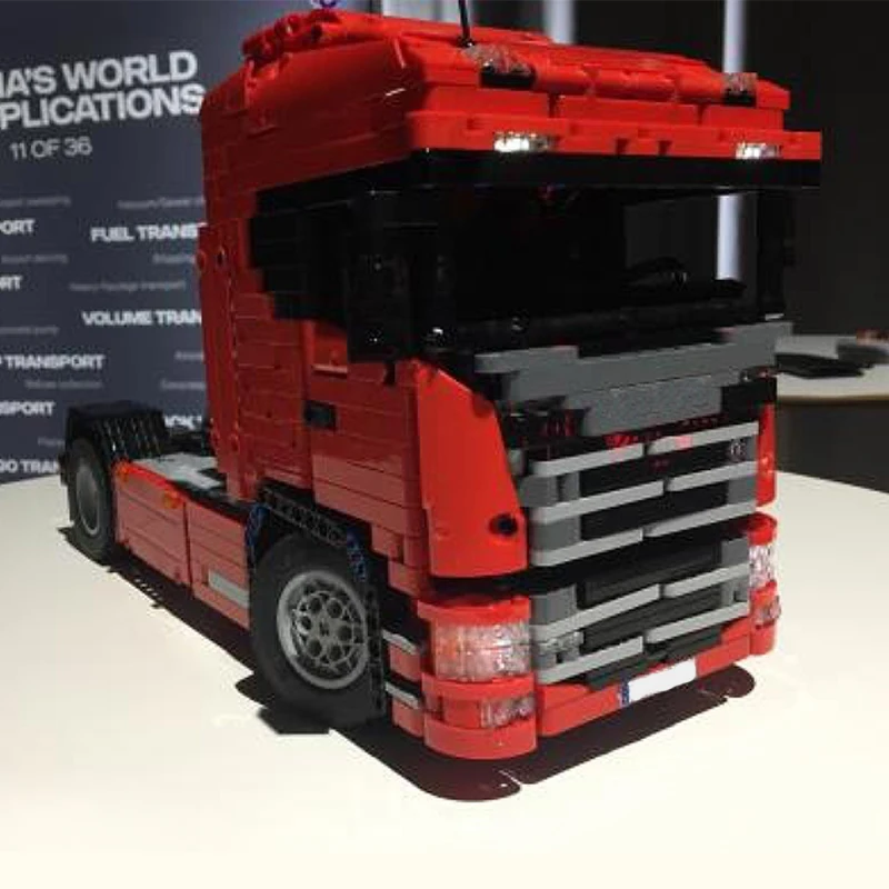 MOC 6086 городской транспорт автомобиль NextGen SCANIAS грузовик технические строительные