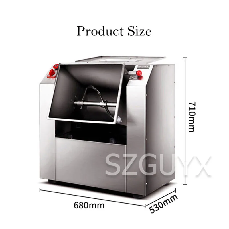 Автоматическая замесочная машина 1500 Вт многофункциональная тестомешалка 8 л из