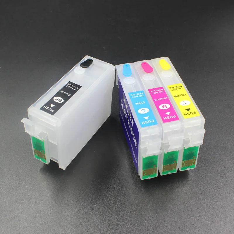 T1271 127 XL Refillable патрон чернил для принтера EPSON рабочей силы 60 545 645 840 845 WF 3520 3530 3540 7010