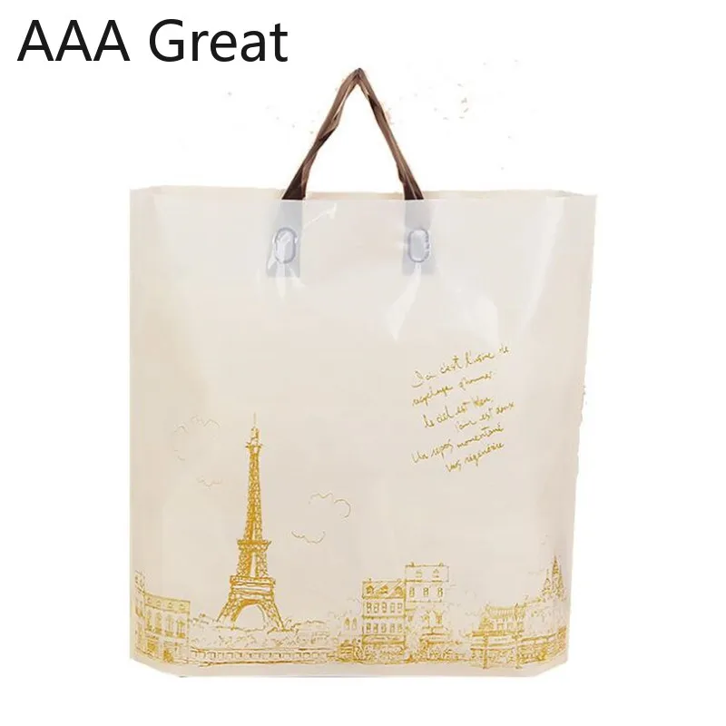 50 шт./лот Подарочный пластиковый свадебный подарочный пакет аксессуары