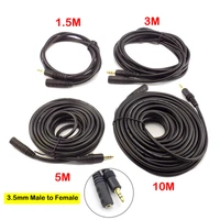 male to female 3 5mm jack headphone extension cable audio stereo aux extender cord for mp34 tv computer 1 53510 meter