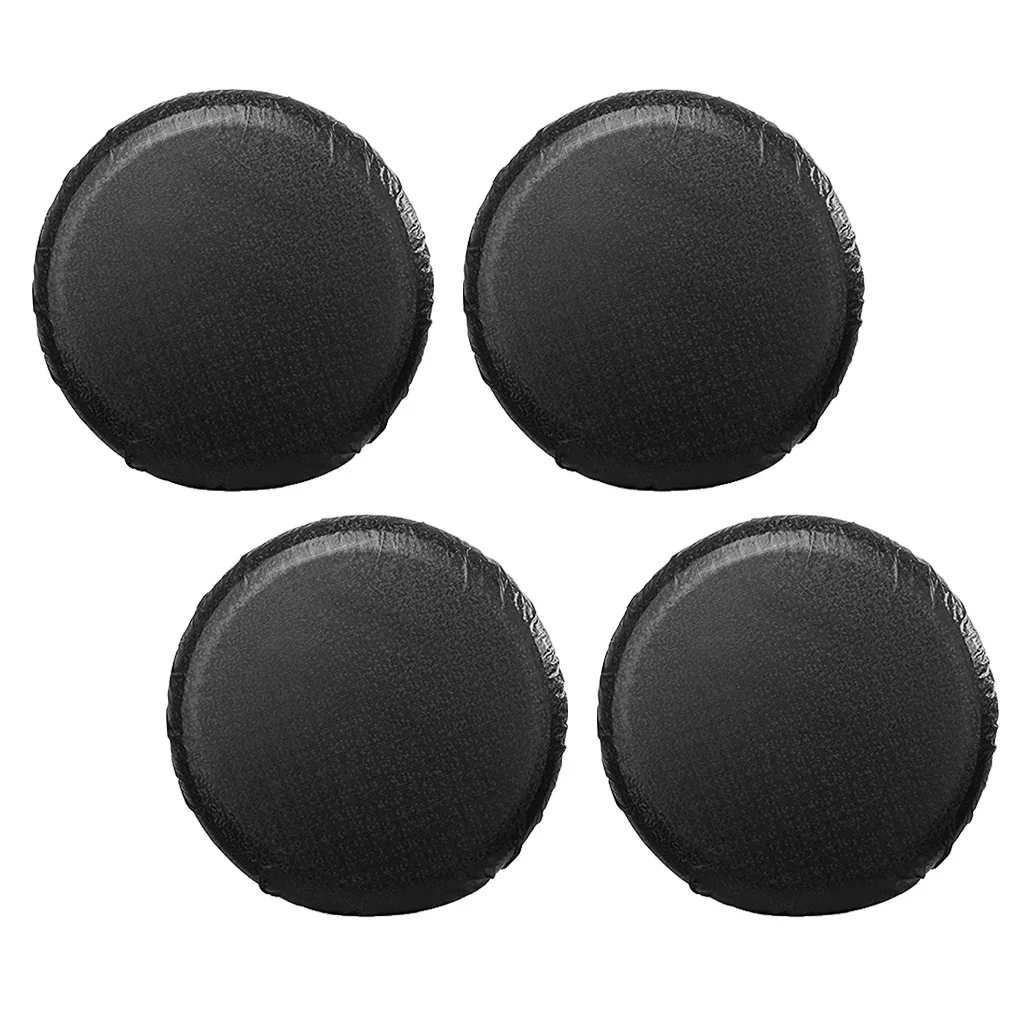 

4pcs RV Tire Covers Dustproof for 24-26inch Dia. Tralier Wheel w/ Pouch
