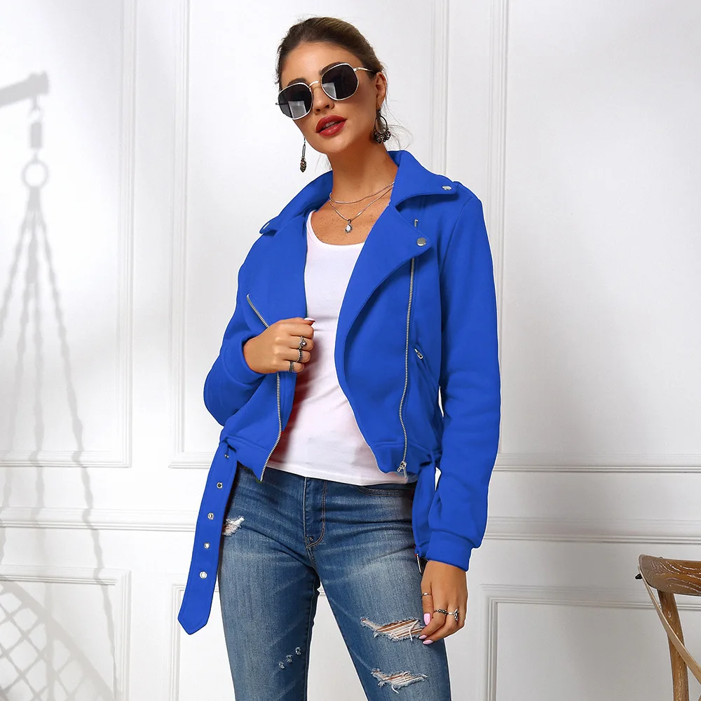 

Women Jacket Fleece Sweater Autumn &Winter European and American Women's Clothing