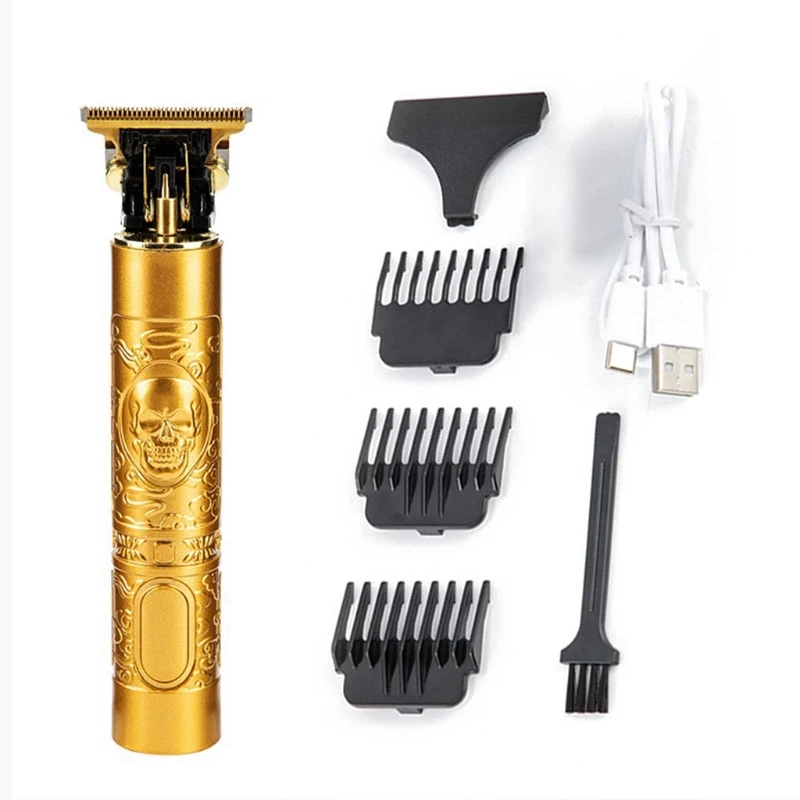 Триммер для бороды машинки стрижки волос мужчин беспроводной Перезаряжаемый
