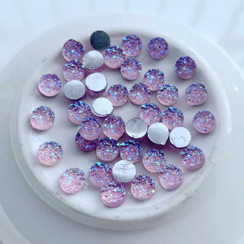 Стразы из полимера АБ для самостоятельного изготовления 150 шт. 6 мм нестандартная