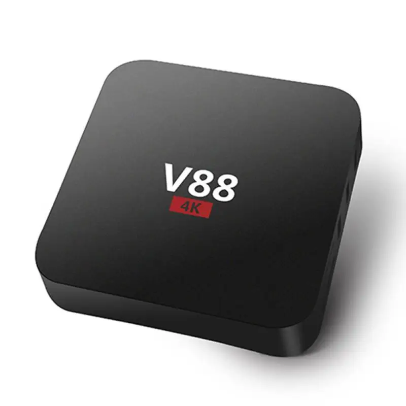 * V88 4K Android 6 0 Smart TV BOX новейший RK3229 четырехъядерный 8 Гб 1080P WIFI Media|ТВ-приставки и