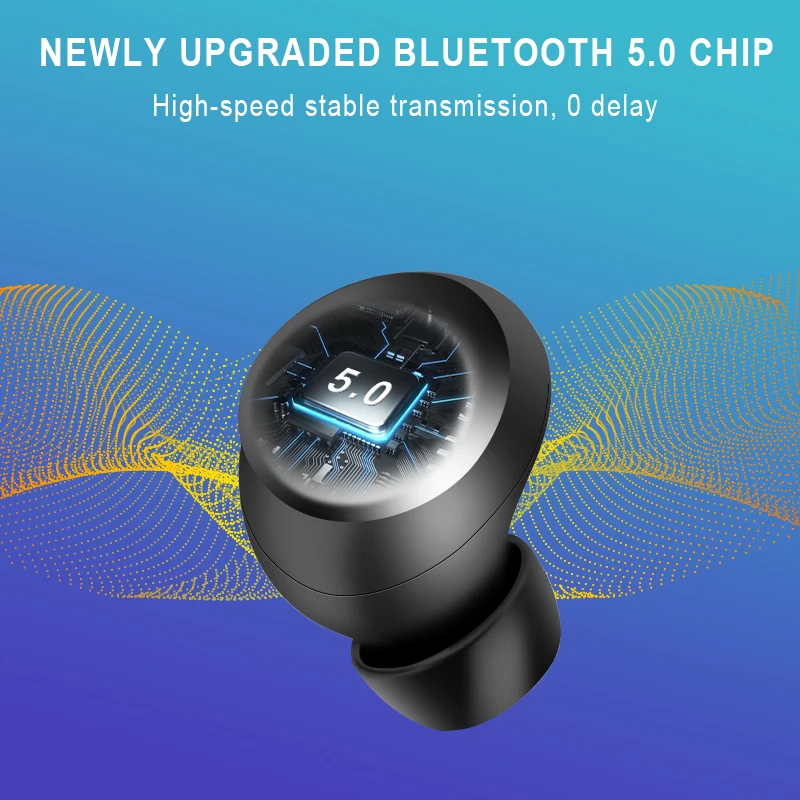 Беспроводные наушники M29 TWS Bluetooth 5 0 со светодиодным дисплеем и микрофоном для