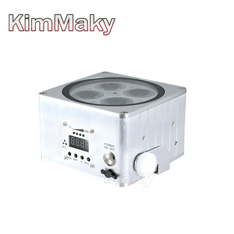 1 светильник + картонная светодиодная кубическая батарея par light RGBWA УФ с питанием