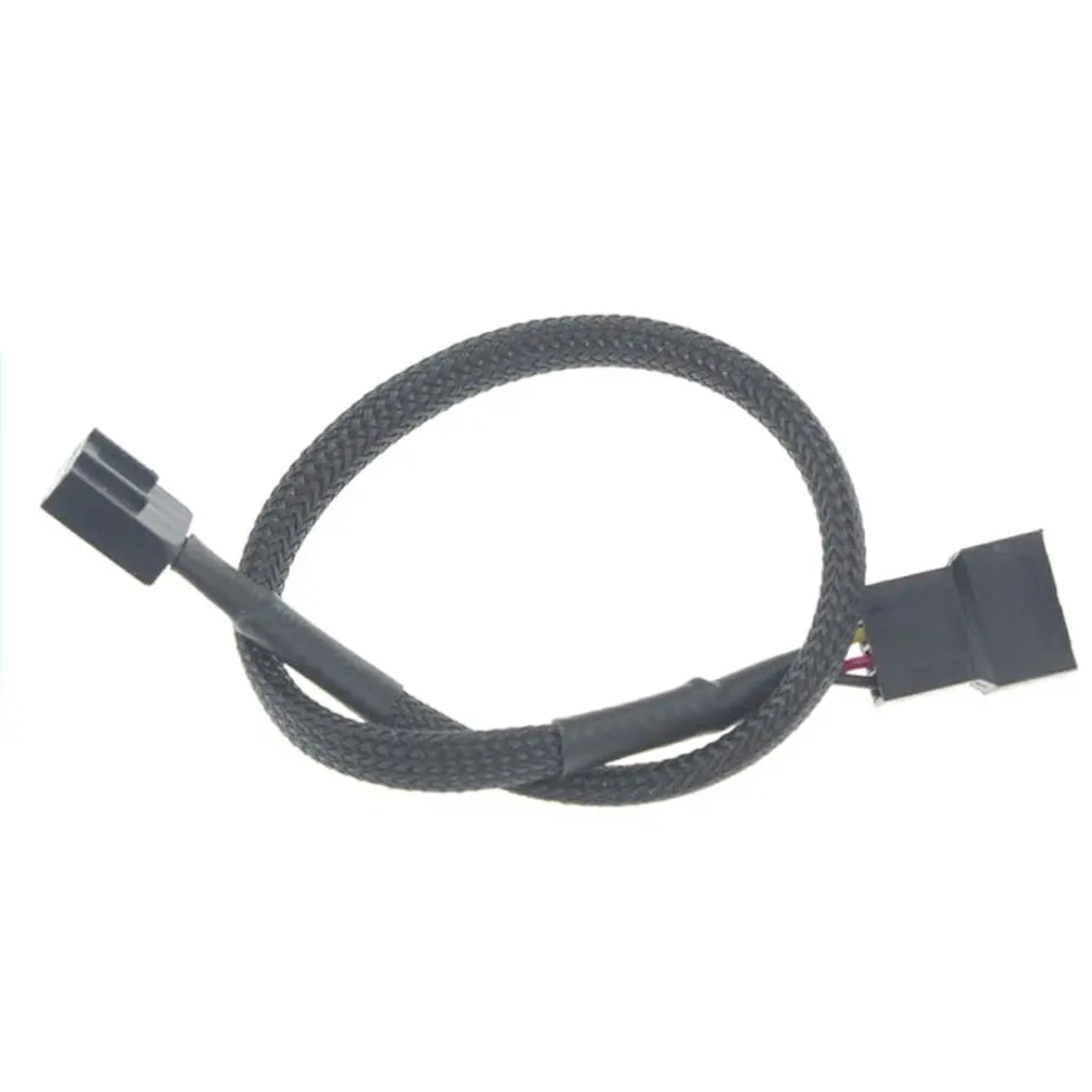 

1pc PWM Extension Cable Mainboard CPU 4 PIN Fan 4P Adapter Cable Computer Case 4 PIN Power Cables Connectors 27 cm
