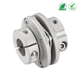HZCD GST D39 L34.5 Aluminum Slab-Type Single Diaphragm Clamp Coupling Used In Servo And Stepper Motors