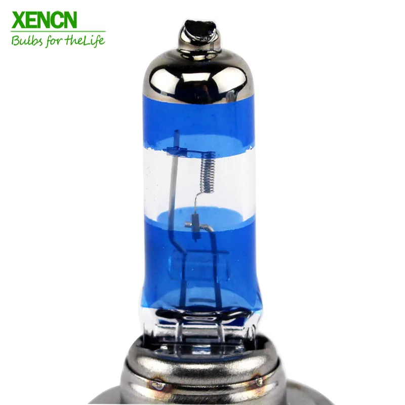 XENON H7 12 В 55 Вт серебряный алмазный сменный автомобильный светильник, источник света, галогенный ксеноновый головной светильник до 120% больше, светильник 50 м луч, 2X светильник