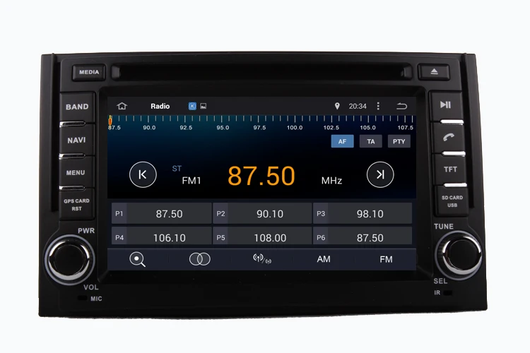 저렴한 현대 H1 그랜드 Starex 2007-2013 차량용 멀티미디어 Gps 네비게이션 스테레오 헤드 유닛 무선 Carplay 용 Android10 차량용 라디오