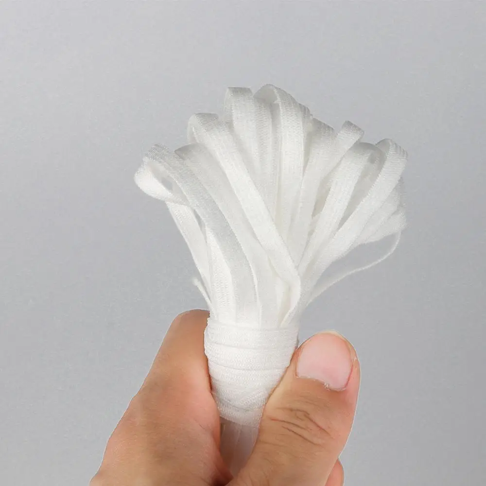 Плетеная резинка для шитья сделай сам эластичная лента вязания 5 мм плоская