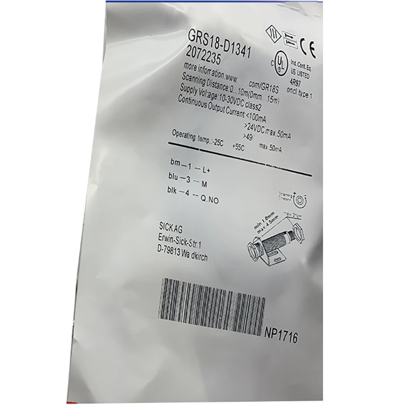 

New Original In BOX GRS18-D1341 {Warehouse stock} 1 Year Warranty Shipment within 24 hours