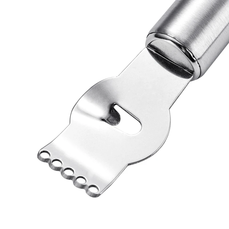 1 шт. Лимонный очиститель из нержавеющей стали, терка-зестер для апельсинов, цитрусовых и фруктов, нож для очистки кухонных гаджетов, многофункциональный инструмент.