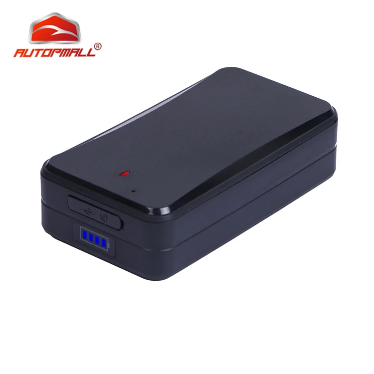 

10000mAh wifi gsm gprs locator car at4 vibration over speed alert tracking device tamper alarm magnets gps tracker