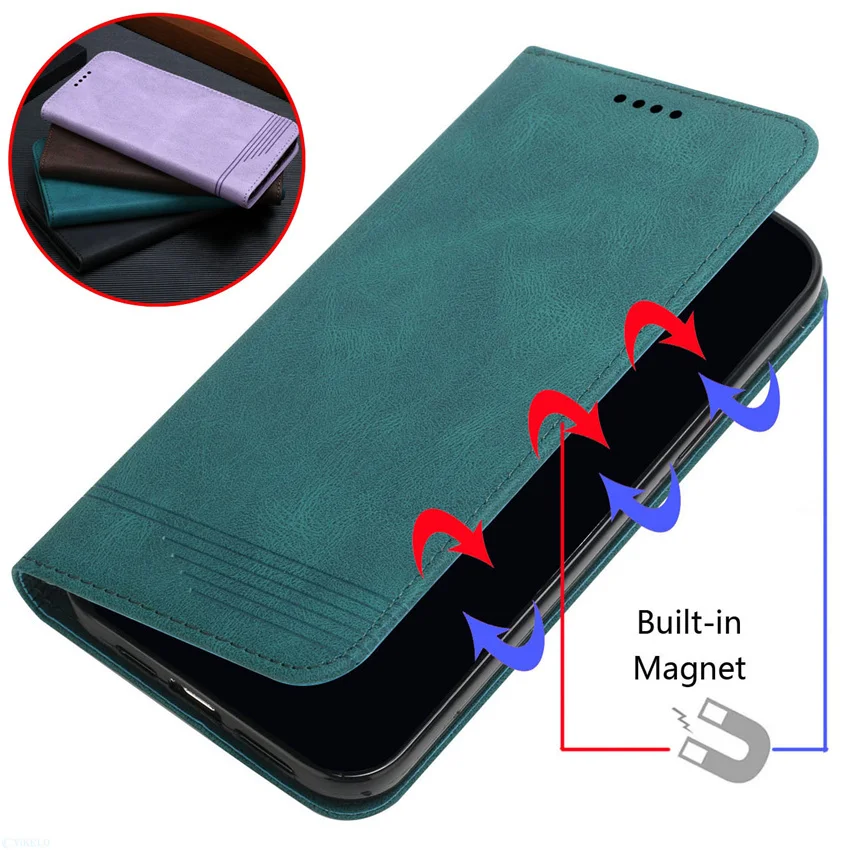 magnetic leather case for oppo realme 7 8 pro 5g c12 c15 c25 c25s c17 v5 q2 narzo 30a wallet flip stand on phone book cover free global shipping